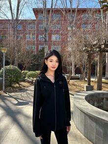 Nike WINDRUNNER Sportswear Tech Fleece 純色拼接連帽字母印花長袖夾克 女款 - 黑色 - 查看 9