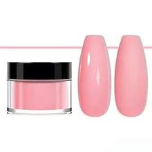 10克/盒 Y2K 丙烯酸浸粉指甲油，纯闪粉浸粉指甲油，适合家用美甲沙龙浸粉美甲设计，速干浸粉 - 彩色 - 查看 14