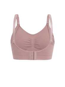 Set Of 2 Women's Maternity Bras For Nursing, Super Comfortable, Seamless - 彩色 - 查看 10