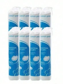 80/120Pcs Hanging Rope Makeup Pad, Soft Skin-Friendly Lint-Free, 3-Layer Double-Sided, High Absorbency Dry & Wet Use, Travel Portable, Ideal Gift For Girlfriend On Valentine's Day Thanksgiving & Holidays - Multicolor - View 2