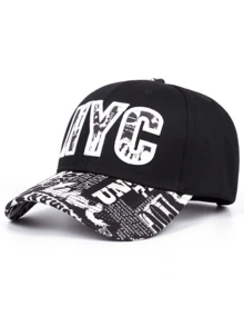 1pc Solid Color Letter Embroidered Baseball Cap, Fashion Versatile Polyester Snapback Hat, Suitable For Daily Wear, Great Gift For Family, Friends, Boyfriend/Girlfriend, Suitable For Christmas, Mother's Day, Father's Day, Teacher's Day, Birthday - Multicolor - View 5