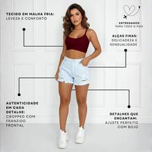 Women Tank Tops & Camis - Màu Đỏ Sâu - Xem 4