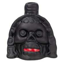 死亡哨 - 恐怖尖叫声 - 手工陶瓷骷髅哨，适用于万圣节、文化活动、化装舞会、收藏、礼物、恶作剧、减压玩具 - 黑色 - 查看 9