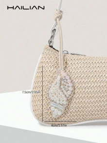 HAILIAN 星形和海星主题包饰，包括钻石海星、串珠海星、闪亮海星等多种款式。它们可以用作包饰、车钥匙链，或作为生日、节日和开学季送给家人、朋友和爱人的小礼物。材质包括珠子、水钻和手工铆钉。 - 粉色 - 查看 8