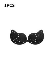 2/1 Pair Invisible Push Up Strapless Bra, Adhesive Silicone Nipple Covers, Backless Sticky Bras For Wedding Dress, Seamless Reusable Breast Lift Pasties - Multicolor - View 19