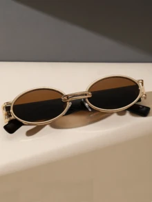 复古男士时尚眼镜，适合日常佩戴、旅行和商务场合。 - 彩色 - 查看 7