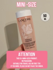 Lancôme 兰蔻舒缓保湿爽肤水，有400毫升、125毫升和50毫升旅行装可选，升级配方温和补水，深层滋养干燥肌肤，舒缓肌肤刺激和敏感，强化肌肤屏障，轻盈乳状质地快速吸收，适合日常使用、办公和旅行携带，是高端保湿舒缓护肤的理想之选。 - 蘭蔻清瀅保濕柔膚水 粉水 - 查看 9