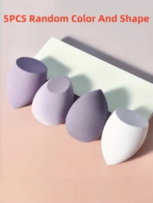 5/3/1pc Multifunctional Beauty Egg Makeup Sponge, Foundation Blending Makeup Sponge, Liquid/Cream/Powder Seamless Smooth Beauty Sponge, Water Drop Makeup Sponge, Makeup Beauty Tool - Wet And Dry, Professional Soft Concealer Sponge, Soft Beauty Sponge Blender Set - Multicolor - View 12