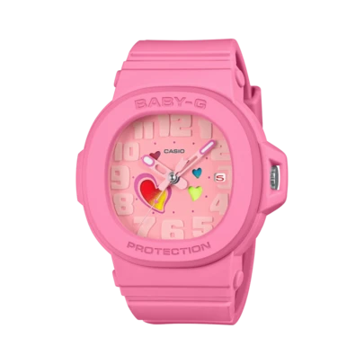  Casio Baby-G  Watch, Shock Resistant 100M Waterproof Sweet Girly Women's Wristwatch GZBGA-10-4APR