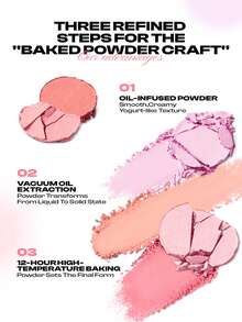 COLORKEY Luminous Blush, Highly Pigmented Lightweight Long-Lasting Blush, Soft Smooth Natural Makeup, Makeup Blush, Suitable For Women And Girls, Spring/Summer Y2K Fashion Party Birthday Gift, Holiday - 02 - Xem 2