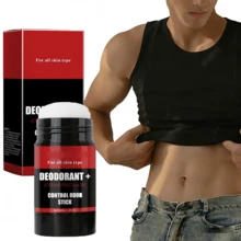 Desodorante en barra para hombres, desodorante corporal en barra de secado rápido, fragancia refrescante y duradera, barra de cuidado corporal portátil, cuidado suave, mantiene las axilas frescas, desodorante en barra unisex para hombres que limpia el olor de las axilas, barra de cuidado corporal refrescante y portátil para hombres - fragancia refrescante de verano, a prueba de sudor, contiene aceite mineral y vitamina E para humectar, fórmula liviana adecuada para uso diario y fechas. - Negro - Ver 2