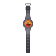 Casio 卡西欧 G-SHOCK 火焰渐变腕表，防震 200 米防水 奢华运动男士腕表 GZXGA-2100FL-8A - 均碼 - 查看 9