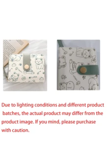 Dompet Mini Wanita, Motif Kucing Lucu, Dompet Koin Kecil dengan Resleting, Banyak Slot Kartu, dan Tali Pergelangan Tangan - Ringan dan Portabel, Dapat Menyimpan Uang Tunai, Kartu Identitas, dan Koin, Dompet Pendek Kapasitas Besar, Dompet Koin Kulit Imitasi yang Modis dan Menggemaskan, Cocok untuk Penggunaan Sehari-hari, Bepergian, dan Hadiah Ideal untuk Teman dan Keluarga. - MultiWarna - View 10