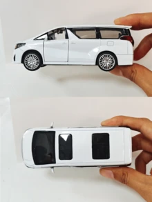 1:43 比例合金 MPV 模型 - 丰田埃尔法,白色车身,统一 4.5 英寸展示尺寸,采用豪华 MPV 设计,标志性格栅和流畅的车身线条,由耐用合金材料制成,比例精准,细节精致,外观优雅高端,非常适合摆放在办公桌、书架或展示柜中,是模型车收藏家的完美之选,也是送给男孩、男士和汽车爱好者的珍贵礼物,适合生日、节日、圣诞节和特殊场合。 - 58-白色 - 查看 5