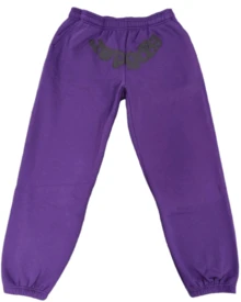 SP5DER Spider Worldwide Tracksuit Hoodie Set Cobweb Spider Style, Letter Print, Hip Hop Hoodie Set,Long Sleeve Fashion Sweatshirt, Hoodie Pant Casual Tracksuit Long Sleeve Athletic Suit, Couple MatchingDesign, Designed For Both Men And Women.Sportswear Set - Purple/pants - 查看 5
