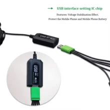 BOSSNEY Panel de carga solar portátil 12 W,Sistema solar compacto, multiinterfaz, para acampadas al aire  viajes por carretera, carga rápida de emergencia Soporte plegable universal para teléfono, sistema de carga móvil Fuente de alimentación solar de voltaje estable" - Negro - Ver 9