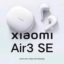 Auriculares inalámbricos Xiaomi Air 3 SE, con un diseño semi-auricular ultra cómodo, adecuados para uso durante todo el día y para dormir. Cuentan con una batería de 180mAh, proporcionando un tiempo de funcionamiento total de hasta 28 horas. El sonido es claro, la carga es rápida y son adecuados para el trabajo, los desplazamientos y los viajes. - Blanco - Ver 5