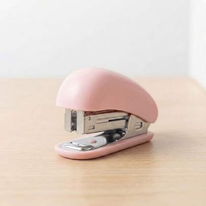 Grampeador Mini Tons Pastel Yins Paper Papelaria Criativa Escritório Escola 15 Folhas