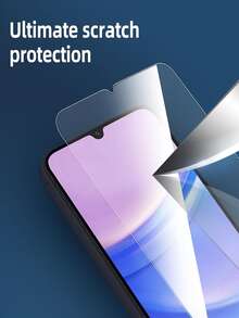 5 Piezas de Protector de Pantalla de Vidrio Templado Cristal Transparente Compatible con Xiaomi 15T/Poco/Note 15 Cobertura Completa Dureza 9H Anti-Huellas Dactilares - transparente - Ver 9