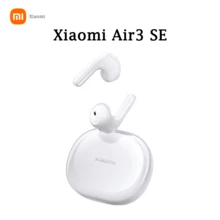 Auriculares inalámbricos Xiaomi Air 3 SE, con un diseño semi-auricular ultra cómodo, adecuados para uso durante todo el día y para dormir. Cuentan con una batería de 180mAh, proporcionando un tiempo de funcionamiento total de hasta 28 horas. El sonido es claro, la carga es rápida y son adecuados para el trabajo, los desplazamientos y los viajes. - Blanco - Ver 1