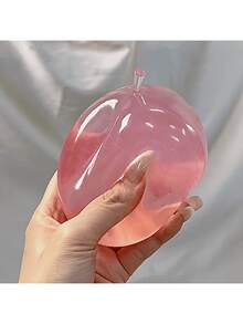 1个柔软舒适的慢回弹麦芽粉蓝水晶大苹果造型挤压球，超薄粘性外层，可塑形奶油质地，适合圣诞节桌面装饰、办公室减压，是理想的礼物。 - 彩色 - 查看 12