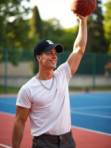 1PC Unisex Personalized A-Z Letter Extra Long Brim Sandwich Baseball Cap, Soft Breathable Adjustable Dad Hat,Versatile For Hiking, Beach,Work Commute, Sports Activities & Casual Outfits - Black - View 3