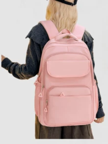 Back To School/Graduation Season Fashion New Commuting & Travel Large Capacity Multi-Function Backpack, Suitable For Various Occasions - Bright - View 2