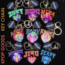 Kpop Demonhunter Acrylic Double-Sided Keychain, Backpack Decor, Phone Charm, Fans Merch, Anime Goods, Collectibles, Christmas & Halloween Gifts