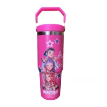 30oz Stainless Steel Vacuum Insulated Tumbler, K-POP Demon Hunter Design, Kpop Themed Insulated Cup, Suitable For Home, Sports Hydration, Office, Travel, Camping, Best For Birthday, Holiday, Anniversary, Valentine's Day Gifts - Multicolor - View 10