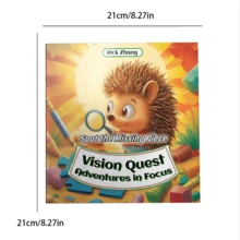 Vision Quest Visual Perception Activity Book – Find & Match Puzzles, Missing Pieces, Pattern & Shape Games, Builds Focus, Observation & Logic, Hands-On Fine Motor Practice - Vision Quest Adventures In Focus - View 3