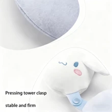 Sanrio Cinnamon Dog Comfortable U-Shaped Pillow, Neck Support Pillow For Air Travel & Napping, Soft Memory Foam Cartoon Neck Pillow