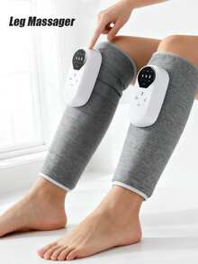 Multi-Level Heated Leg Massager, Rechargeable Leg Muscle Massage Device With Air Pressure Foot Massager, Automatic Leg Massage Machine With Heating, Kneading For Home Use - Multicolor - View 1