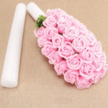 6pcs Premium White Floral Foam Sticks - DIY Wedding Flower Arranging Bases, Solid Cylindrical Sponge, Styrofoam Flower Tubes Foam Sticks For Wedding Decor, Wedding Arch, Event Party Decoration, Home Decor And Roman Decoration - Foam Stick - View 3