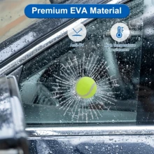 3D精灵球汽车贴纸，创意网球造型车窗贴花，可移除防水汽车玻璃装饰贴纸，适用于轿车、SUV、卡车、面包车，卡通游戏风格汽车配件，DIY个性化汽车装饰贴纸 - A - 查看 4