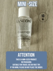 Lancôme 兰蔻 CLARIFIQUE 亮白双效精华，150ml 正装/50ml 中装/10ml 迷你装，高浓度亮白精华，恢复肌肤透亮光泽，保湿控油，提亮肤色，双效去角质，抛光肌肤表面，焕活肌肤内部，适合所有肤质，易于涂抹，适合日常护理。 - 蘭蔻淨澈煥膚雙精華水 - 查看 9