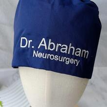 Personalized Name Scrub Cap, Embroidered Text Surgical Cap, Custom Doctor Scrub Cap, Orthopedic Surgeon Cap, Medical Apparel, Nurse Gift, Customized - Multicolor - View 8