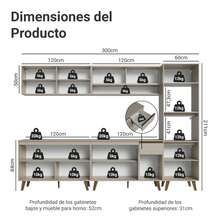 MADESA Baker's Racks - Beige - View 3
