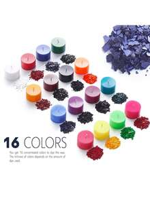 16 Colors Candle Dye - (5g Each) For Candle Making - Multicolor - View 4