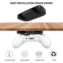 Giá treo tường lưu trữ bộ điều khiển trò chơi có đế để bàn cho P4/p5 - màu đen - Xem 5