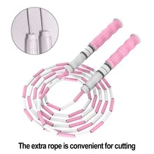 This Jump Rope Features Non-Slip Textured Handles And Segmented Durable Rope, Designed Specifically For Adult Fitness Training.