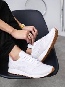 Men's/Women's Casual Sneakers Adult White Comfortable Lightweight Walking Stylish Modern Everyday 10 - 白色 - 查看 1