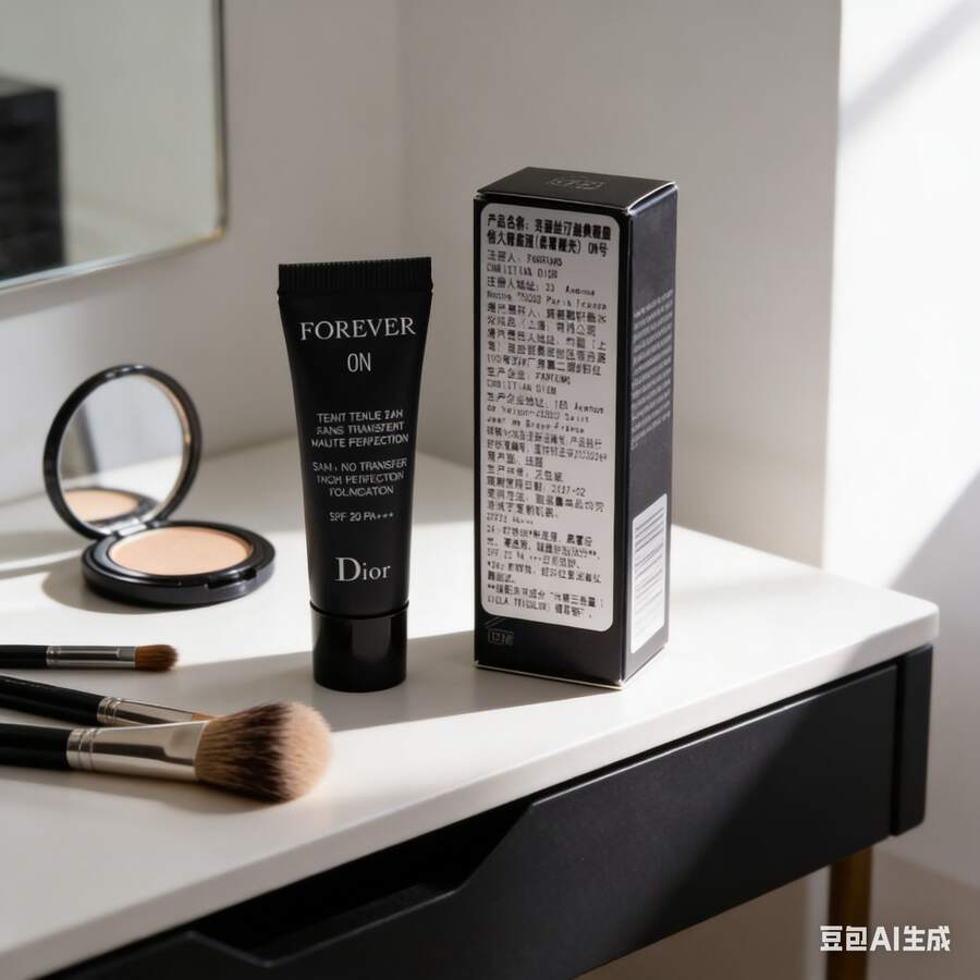 迪奥 (DIOR) 丝绒哑光粉底液 0N 浅色中性色调，24 小时持久不脱妆，控油隐形毛孔，打造完美无瑕的柔滑妆容，并具有护肤功效。 - 0N - 查看 1