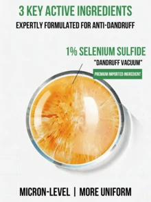 Vichy Dercos Technique Anti-Dandruff DS Treating Shampoo, 390ml Family-Size, 200ml Middle-Size, 50ml Travel-Size, Effectively Traget Dandruff & Scalp Discomforts, for Normal to Oily Hair, Especially Suitable for Antidrixable for Ref Scalp, Oil Control & Purifying Cleanse For Fresh Lightweight Hair, With Selenium Disulfide & Salicylic Acid For Clear Balanced Scalp, Essential Item for Hair Caring - 去屑清爽 - 查看 5