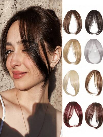 1 stycke simulerad lugg i form av en åtta, naturlig och fluffig för vardagsbruk, flera färger tillgängliga, lämplig för kvinnor, fester och daglig användning, håraccessoarer för kvinnor, hårspännen. ,Hårstylingkit ,Hårverktygskit ,Hårstylingverktyg