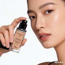 迪奥 (DIOR) 丝绒哑光粉底液 0N 浅色中性色调，24 小时持久不脱妆，控油隐形毛孔，打造完美无瑕的柔滑妆容，并具有护肤功效。 - 0N - 查看 4