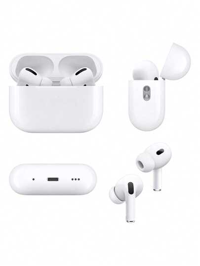 Auriculares inalámbricos in-ear, excelente calidad, Bluetooth 5.3, color blanco.