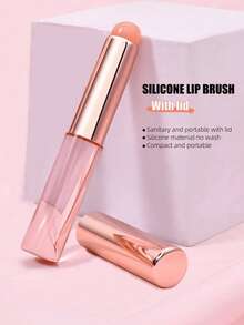 2支/1支装硅胶渐变美甲刷 - 美甲渐变腮红刷 彩绘美甲化妆可重复使用渐变刷 家用DIY美甲沙龙工具 - 彩色 - 查看 7