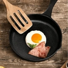 Sartén De Hierro Fundido Antiadherente Set De Sartenes 5pcs Negro - Negro - Ver 2