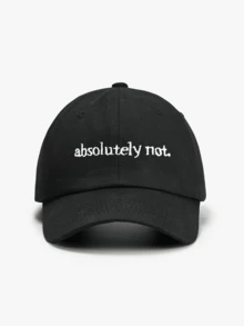 Gorra bordada retro, sombreros para hombres y mujeres, para todas las estaciones: primavera, verano, otoño e invierno. Ajustable, adecuada para el Día de San Valentín, bodas, Navidad, temporada escolar, Día del Padre, deportes al aire libre, viajes, protección solar. Regalo esencial para hombres y mujeres. Gorra de camionero personalizable disponible en negro, rosa, morado y amarillo. Accesorio casual. - Talla única - Ver 11