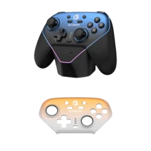 GAMESIR T4n Pro Supernova Magnetic Controller Dual-Mode Wireless Velvet Grip Adaptive Vibration Switch/PC/Steam/TV Universal Starry Blue (With Built-In Charging Base) - Starry Blue (with Charging Base) - View 2